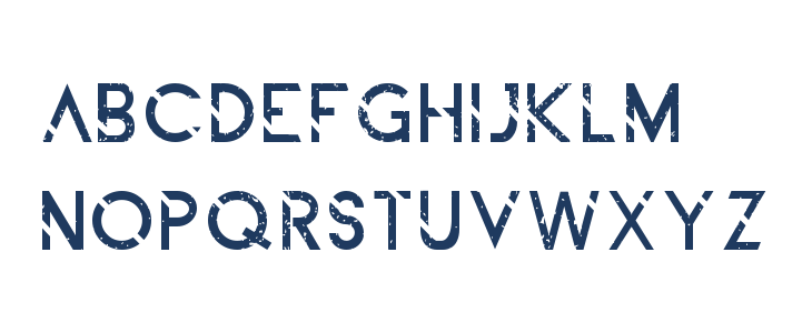 ALDITH DEMO Grunge Lowercase