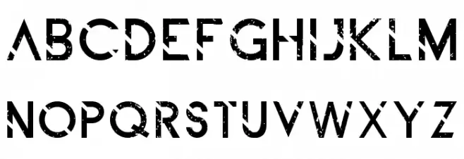 ALDITH DEMO Grunge 字体 小写
