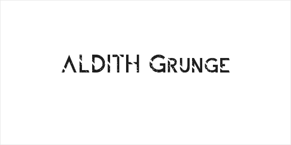 ALDITH Grunge Logo