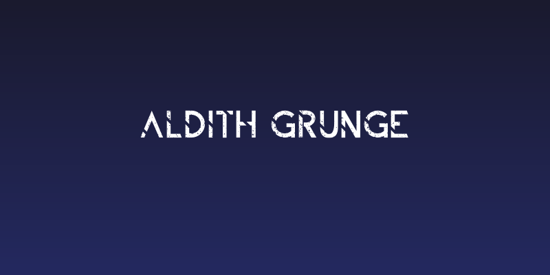 ALDITH Grunge Social Header
