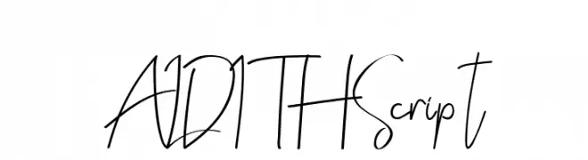 ALDITH Script  لخطوط تنزيل