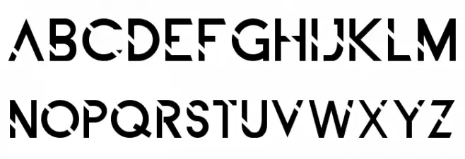 ALDITH Schriftart Groß