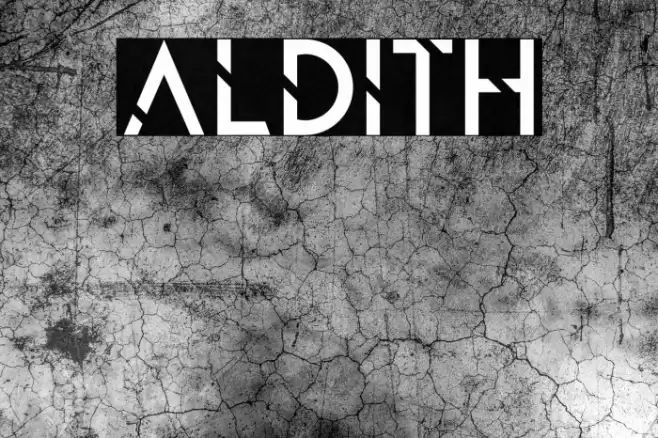ALDITH Font examples