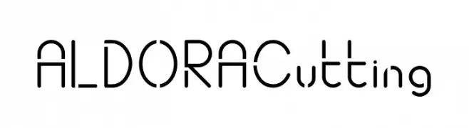ALDORA Cutting  Descarca Fonturi Gratis