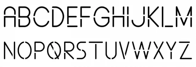 ALDORA DEMO Cutting Schriftart Groß