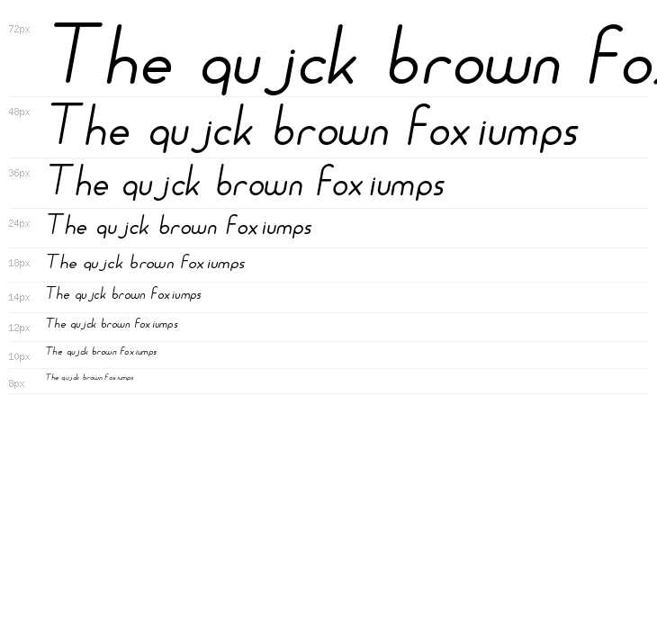 ALDORA DEMO Italic Waterfall