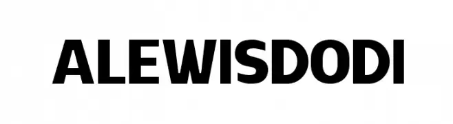 ALEWISDODI  Fuentes Gratis Descargar