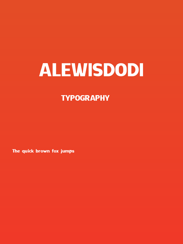 ALEWISDODI Poster