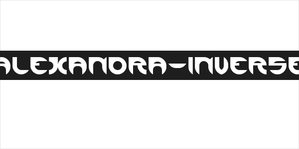 ALEXANDRA-INVERSE Logo