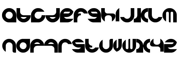 ALEXANDRA Font LOWERCASE