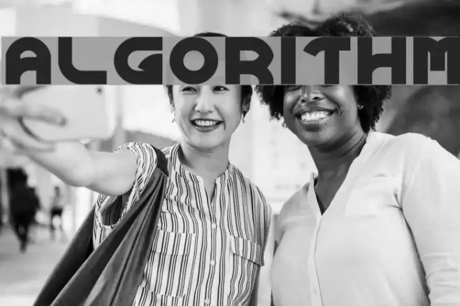 ALGORITHM Font examples