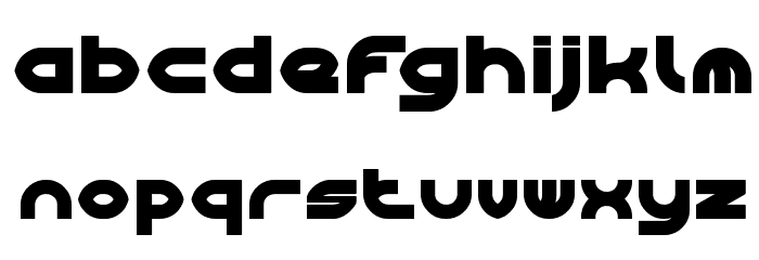 ALGORITHM Font LOWERCASE