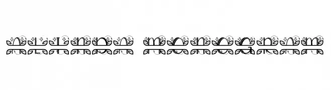 ALINDA MONOGRAM  Frei Schriftart Herunterladen