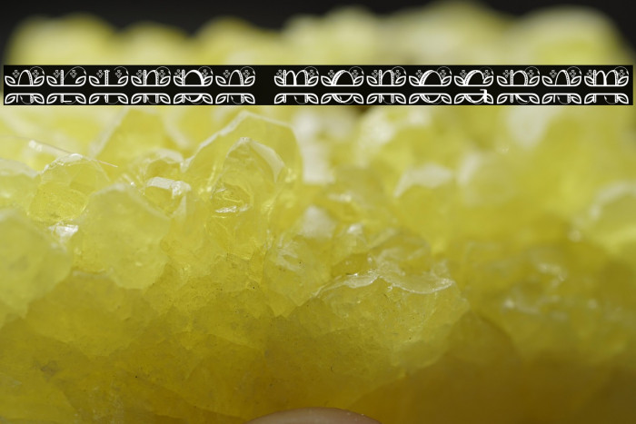 ALINDA MONOGRAM Example 1