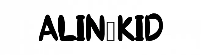 ALIN_KID  नि: शुल्क फ़ॉन्ट्स डाउनलोड