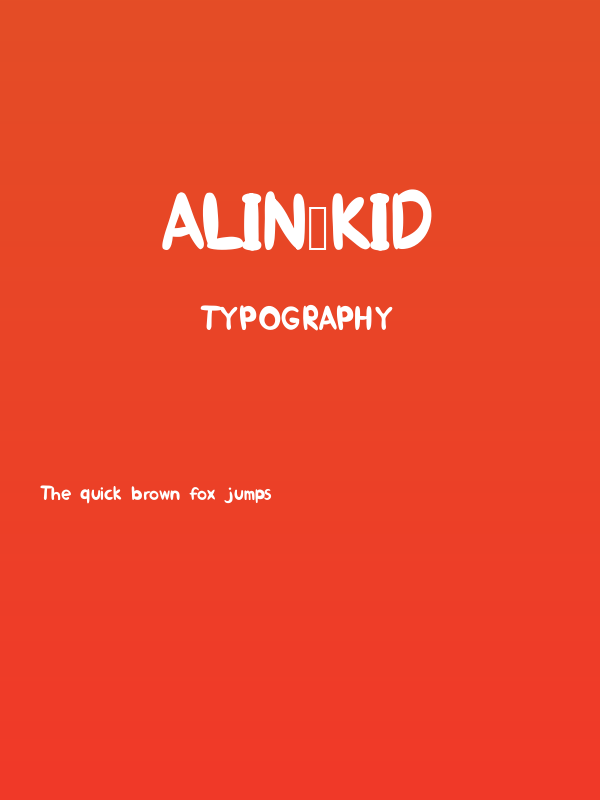 ALIN_KID Poster