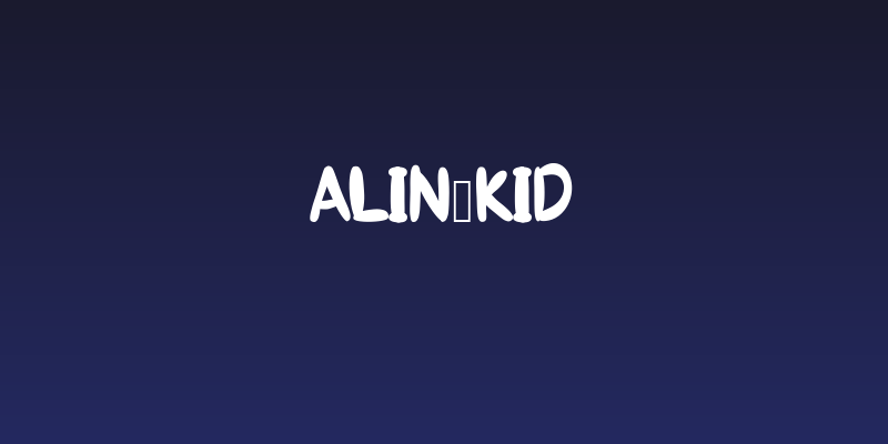 ALIN_KID Social Header