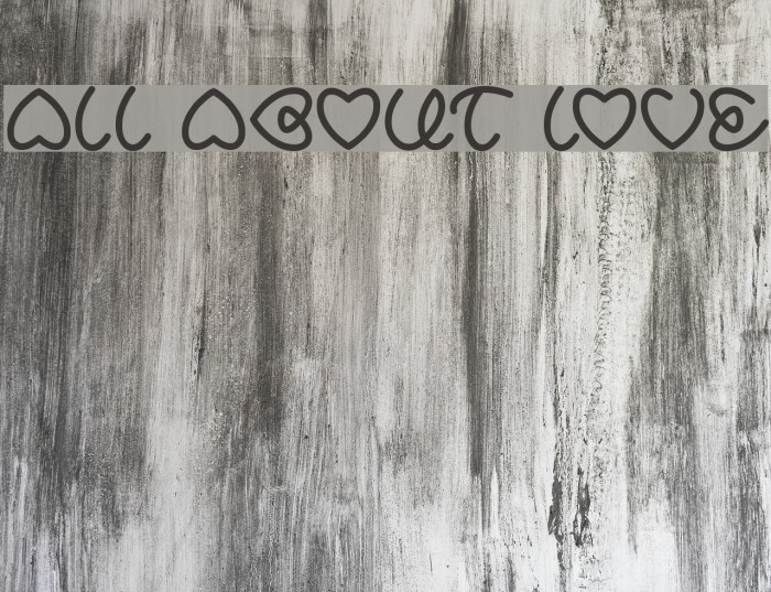 ALL ABOUT LOVE Example 2