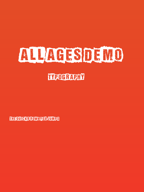 ALL AGES DEMO Poster