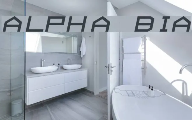 ALPHA  BoldItalic Example 3