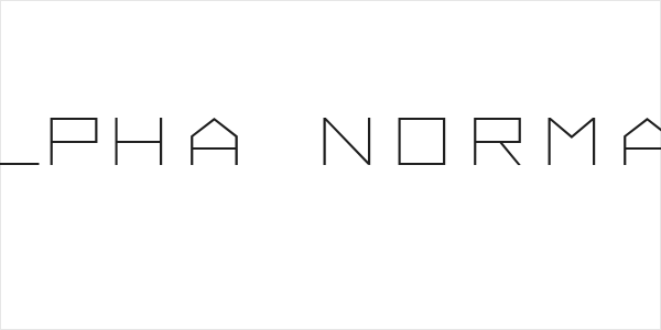 ALPHA  Normal Logo