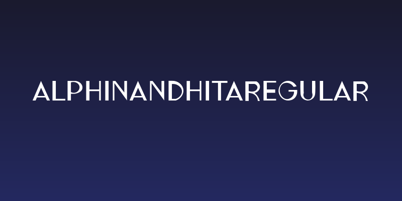 ALPHINANDHITARegular Social Header