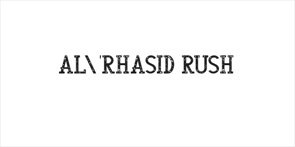 AL'RHASID RUSH Logo