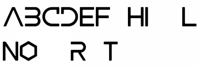 ALTERED CARBON Font UPPERCASE