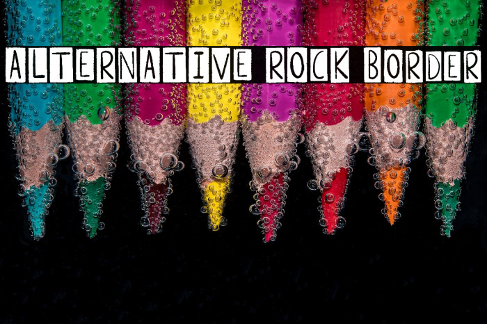 ALTERNATIVE ROCK Border Example 1