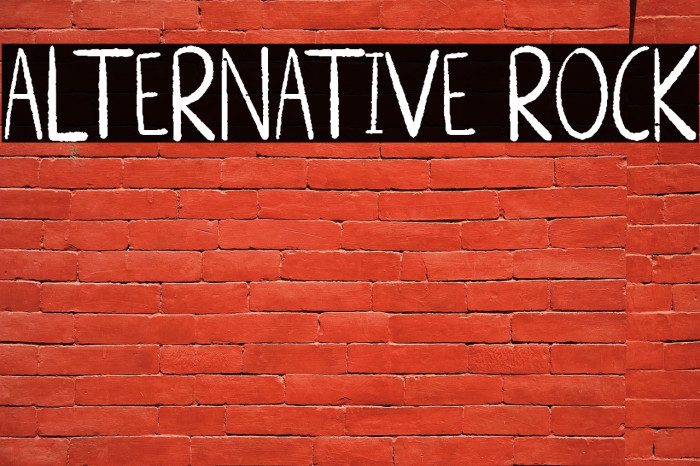 ALTERNATIVE ROCK Example 2