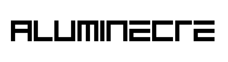 ALUMINECRE  免费字体下载