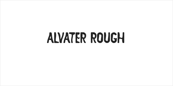 ALVATER Rough Logo