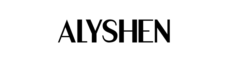 ALYSHEN  नि: शुल्क फ़ॉन्ट्स डाउनलोड