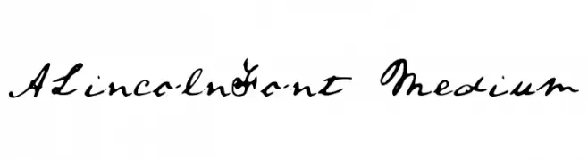 ALincolnFont Medium 