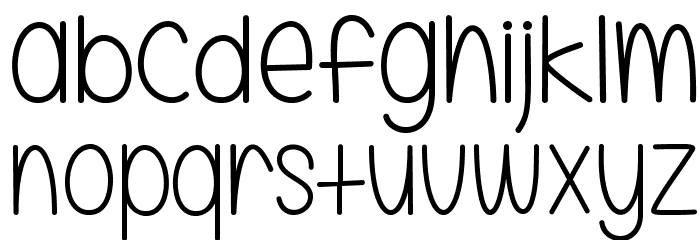 ALittleMixedUp Fonte MINÚSCULAS