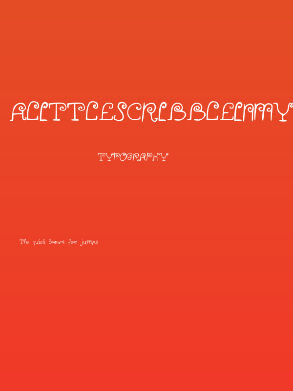 ALittleScribbleinMyBook Poster