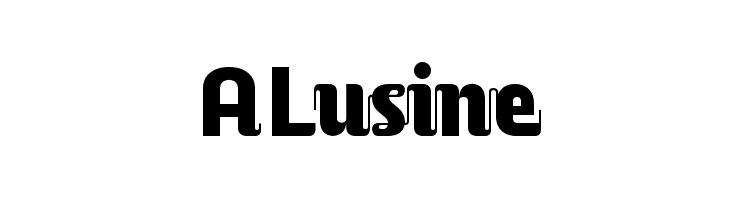 ALusine Font | Download for Free - FFonts.net