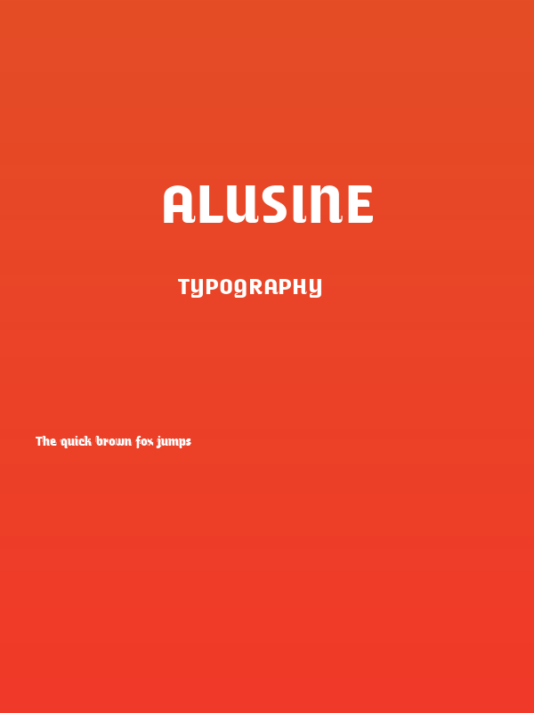 ALusine Poster