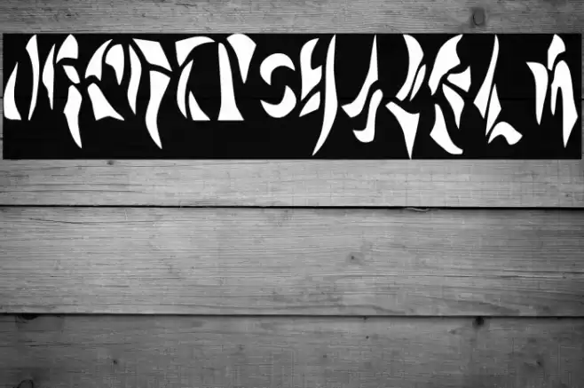 Al Bhed Font examples