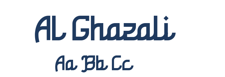 Al Ghazali1 Font Preview