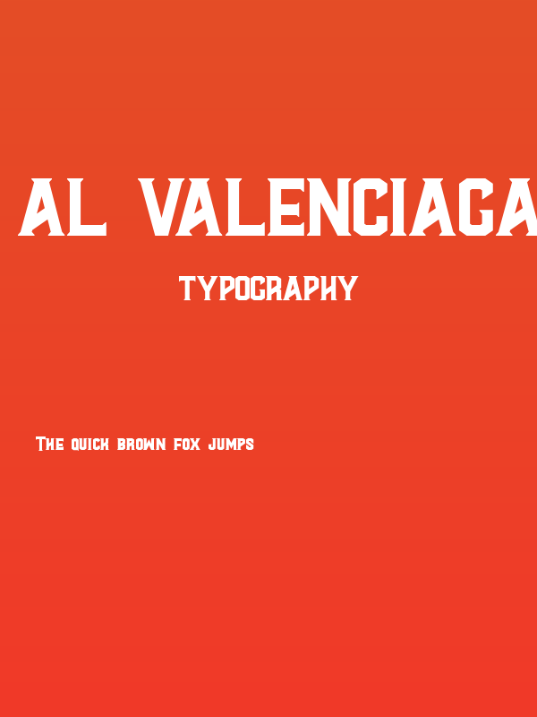 Al Valenciaga PersonalUseOnly Poster