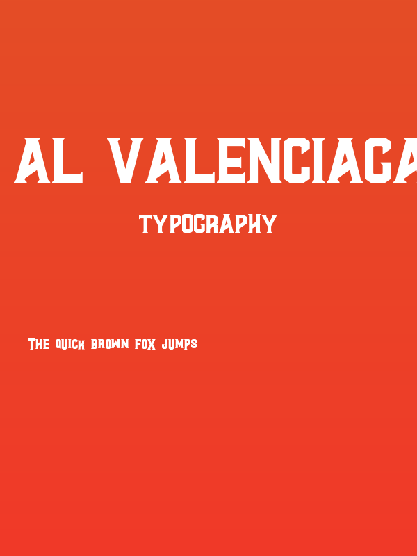Al Valenciaga PersonalUseOnly Poster