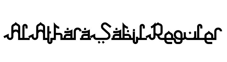 AlAtharaSabilReguler  font caratteri gratis
