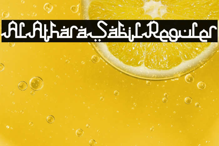 AlAtharaSabilReguler Example 1