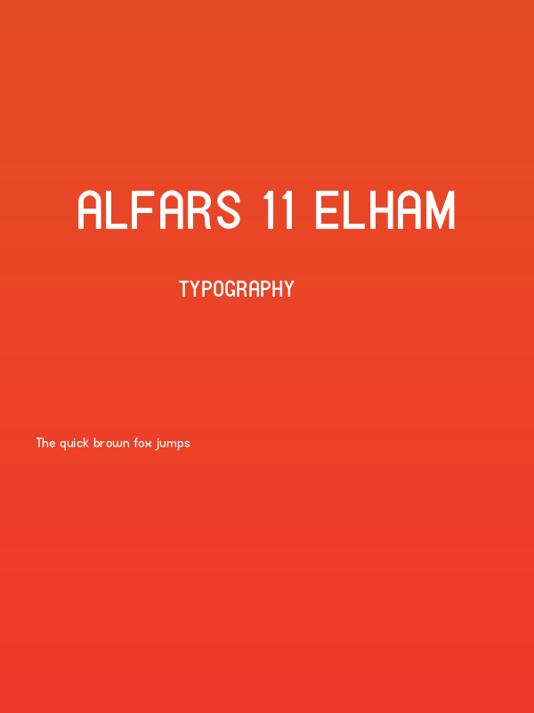AlFars 11 Elham Poster