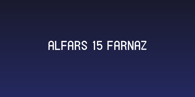 AlFars 15 Farnaz Social Header