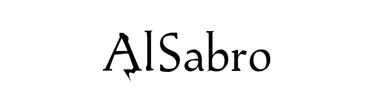 AlSabro  font caratteri gratis