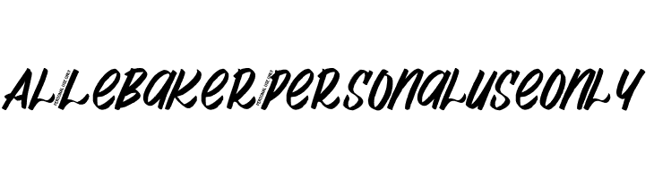 Al_LeBaker_PersonalUseOnly  لخطوط تنزيل