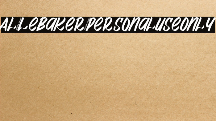 Al_LeBaker_PersonalUseOnly Example 1