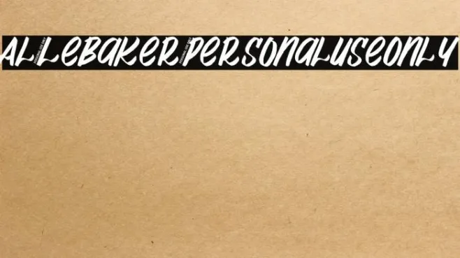 Al_LeBaker_PersonalUseOnly Example 1